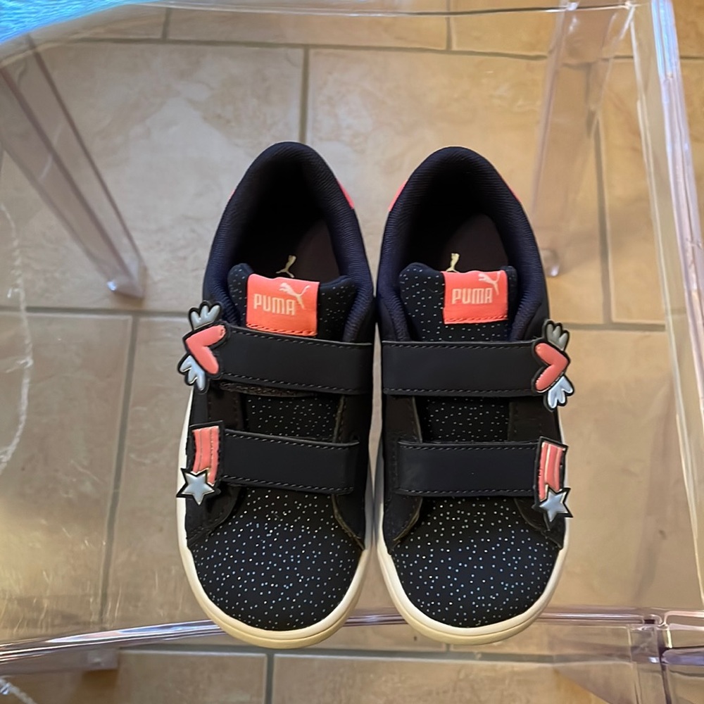 Brand new puma toddler girls in box  size 10